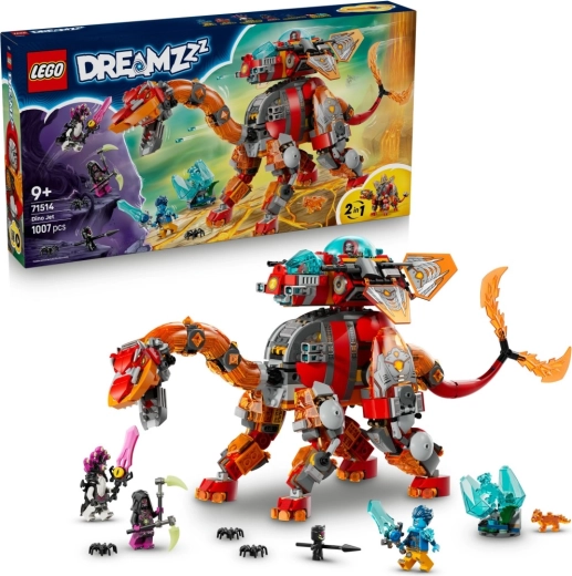 LEGO DREAMZzz dino naikintojas 71514 – perkonstruojamas robotinis dinozauras 2 viename
