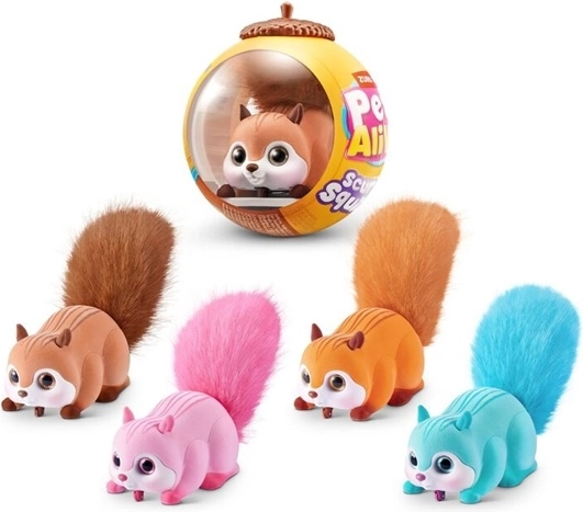 Interactive plush squirrel ZURU Pets Alive Scurry’n Squirrel - 1 piece