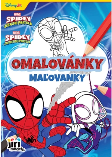 Spidey A5 spalvinimo knygelė