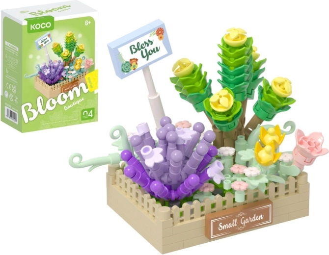 KOCO Mini Succulent Building Set No. 4, 232 Pieces