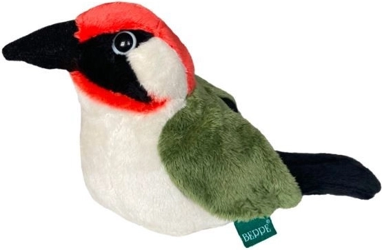 Pliušinis žalias paukščiukas 13 cm – BEPPE ZOO