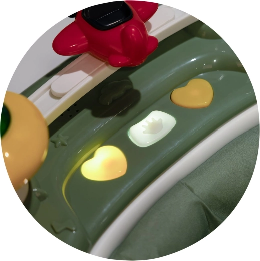 Interaktyvus pultas su šviesomis ir muzika