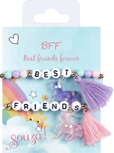 Souza! bracelets for best friends (2 pcs)