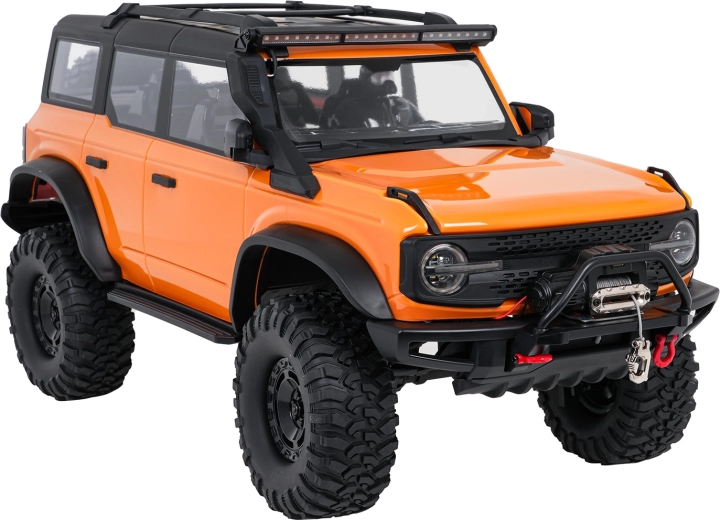 Distinctive off-road appearance with LED lighting