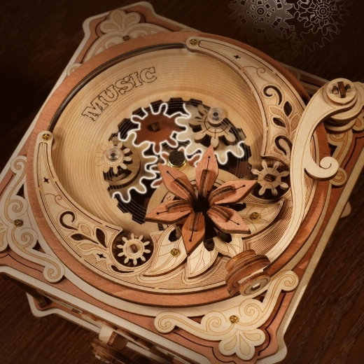 Detailed laser cutting and decorations