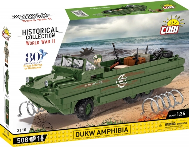 Amfibijos DUKW kaladėlės