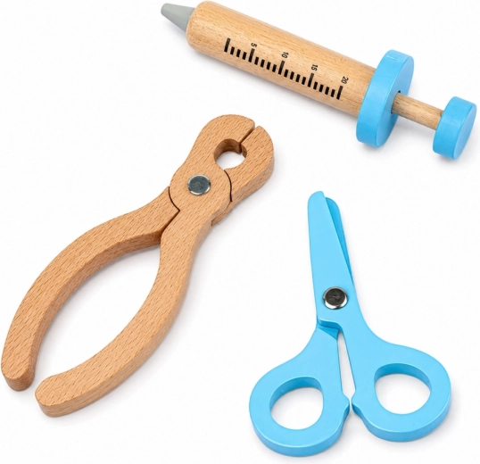 Wooden and safely shaped tools
