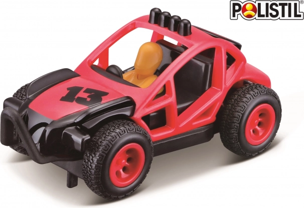 Polistil Desert Rally raudonas modelis 1:43 autodromams