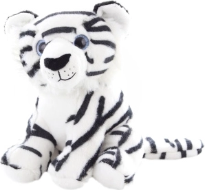 Plush White Tiger 18 cm