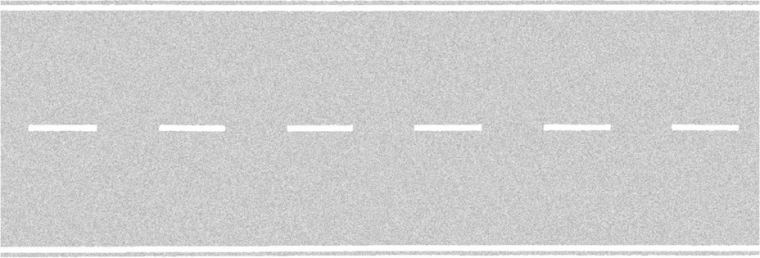 Self-adhesive model road gray 100x8 cm