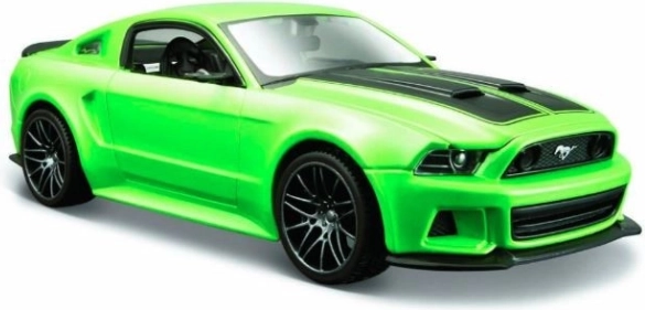 Kolekcinis FORD Mustang Street Racer modelis 1:24, žalias