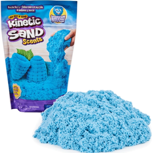 Kinetic Sand Scents kvapnus kinetinis smėlis mėlynė 227 g