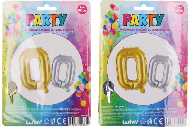 Inflatable Balloon in the Shape of the Letter O