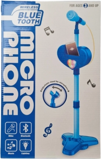 Children's standing microphone with Bluetooth