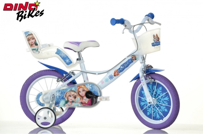 Kids' bike 14 inches SNOW QUEEN 2022