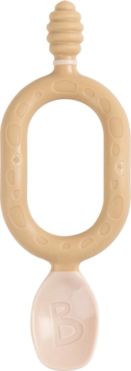 2-in-1: teether and spoon in one