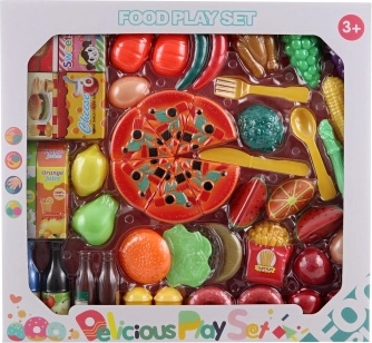 Large Food Set for a Children's Kitchen
