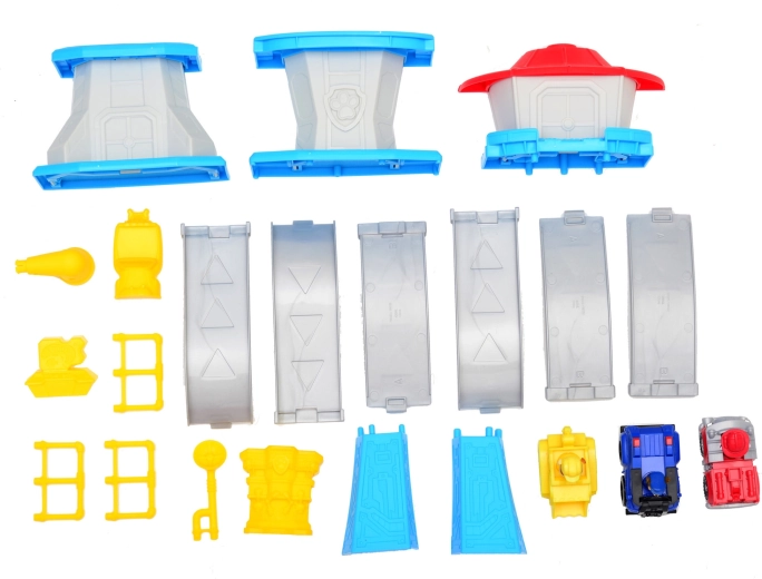 Colorful parts and easy assembly