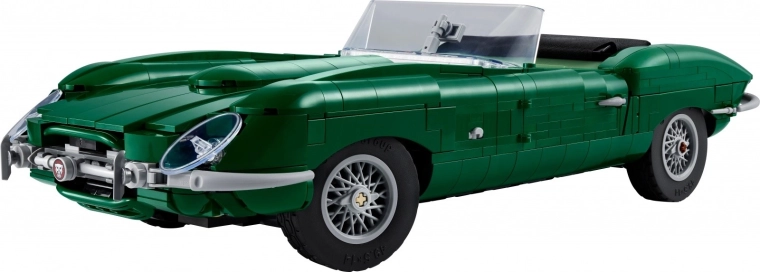 Ikoninis Jaguar E‑Type kaip ekspozicinis modelis