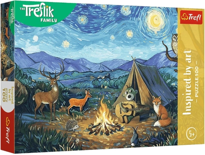 Trefl Inspired by Art dėlionė prie laužo 100 detalių