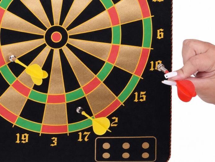 Safe magnetic darts without sharp tips