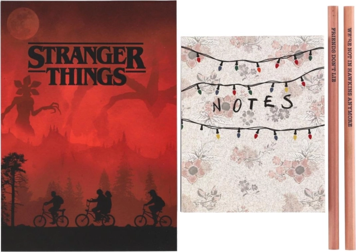 Complete Stranger Things writing set