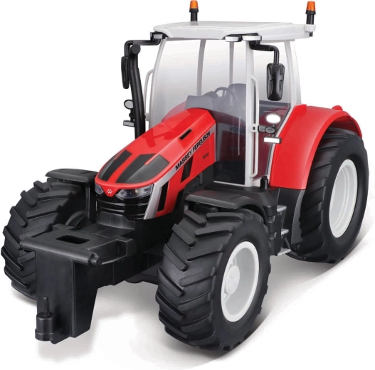Maisto RC traktorius Massey Ferguson raudonas