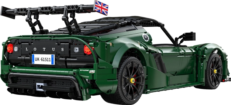 Ikoninis LOTUS dizainas 1:8 masteliu