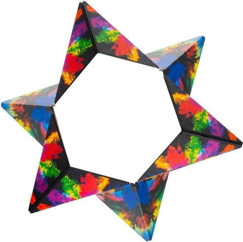 Ryškios spalvos ir kaleidoskopinis efektas