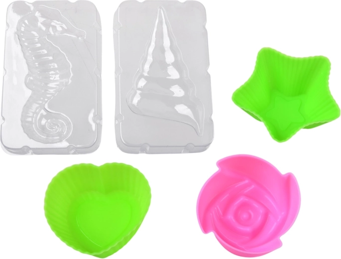 Decorative candle molds