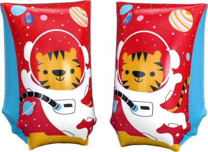 Linksmas tigro astronauto motyvas