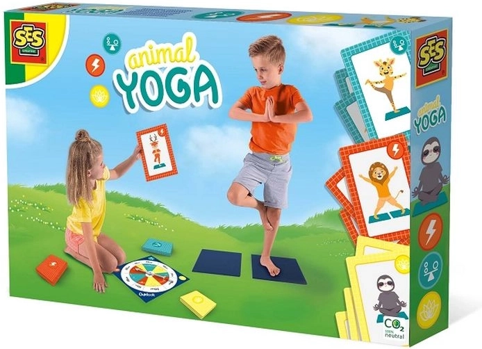 SES Creative žaidimas „Joga su gyvūnais“