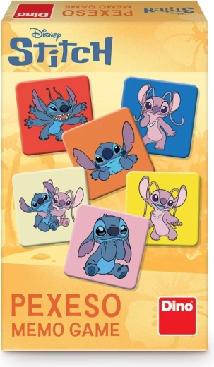 Pexeso Dino Stitch ir Angel