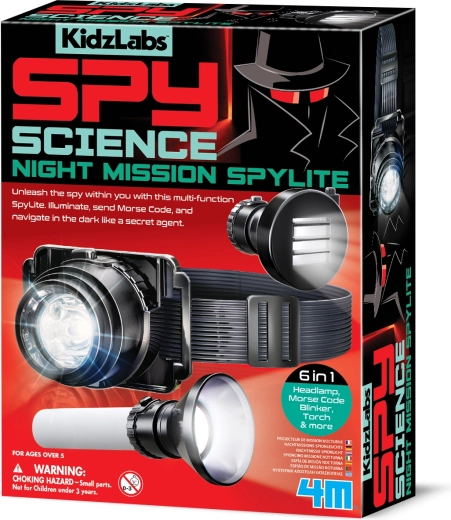 4M KidzLabs Spy naktinės misijos