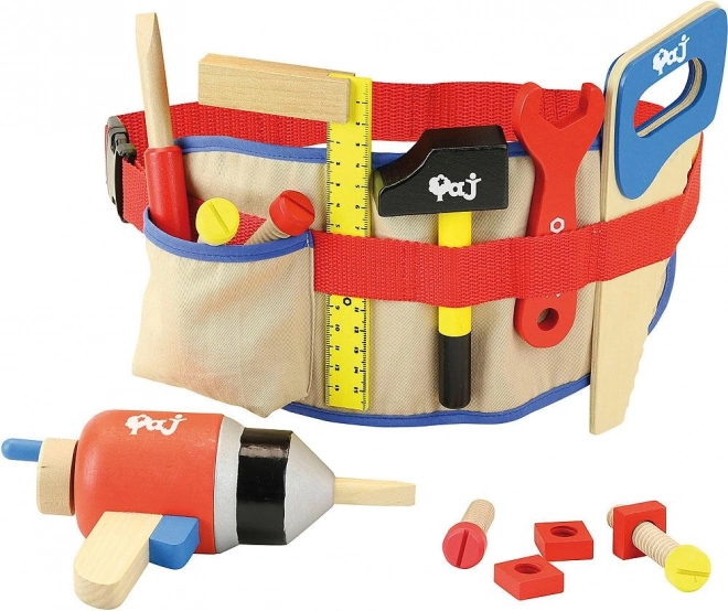 Tool Belt with Accessories for Little Builders