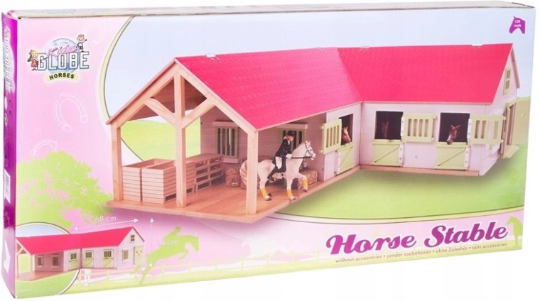 Kids Globe ūkio pastatas – arklidės arkliams 1:24