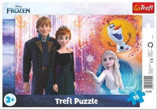 Dėlionė „Ledo karalystė: Laimingos prisiminimai“ – 15 dalių