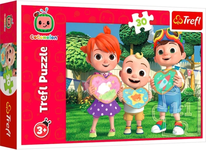 Puzzle 30 pieces – Cocomelon: let’s play together (Trefl)