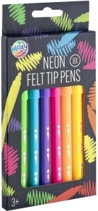 Neon markers – set of 8 pcs