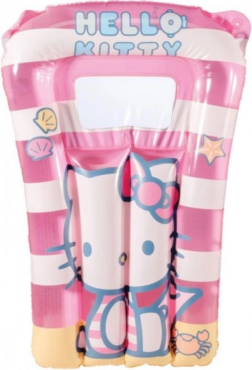 Vaikiškas pripučiamas čiužinys Hello Kitty su langeliu