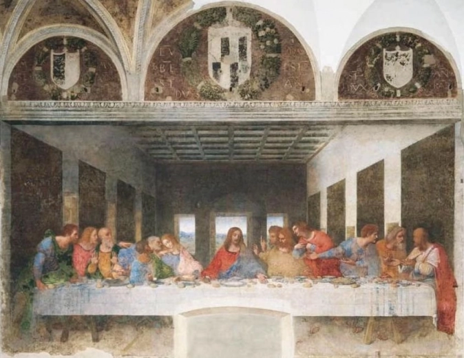 Puzzle CLEMENTONI Museum Collection: The Last Supper 1000 pieces