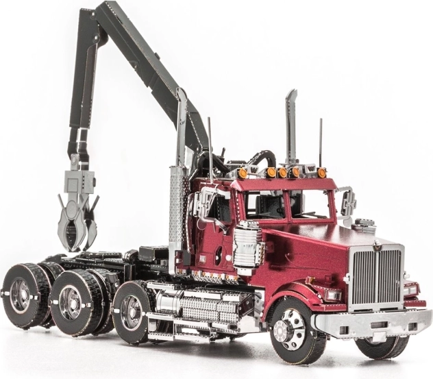 Metalinis 3D modelis Western Star 4900 su kranu