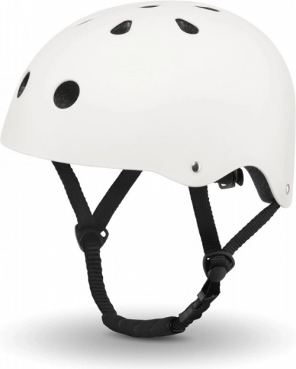 Vaikiškas dviratininko šalmas Lionelo Helmet White