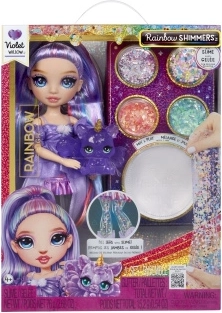 Rainbow High Shimmers Slime lėlė Violet