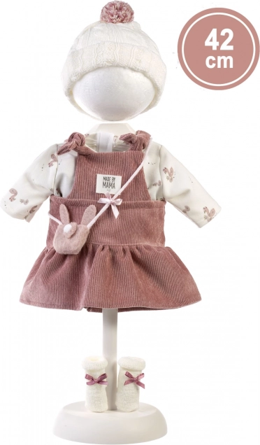 LLORENS lėlės 42 cm drabužėliai – 7 dalių rinkinys