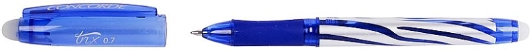 Ištrinamas rašiklis-rolleris CONCORDE Trix, mėlyna šerdelė 0,7 mm