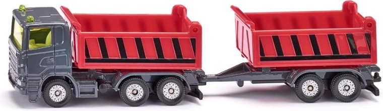 Siku tipping truck with trailer – series 16