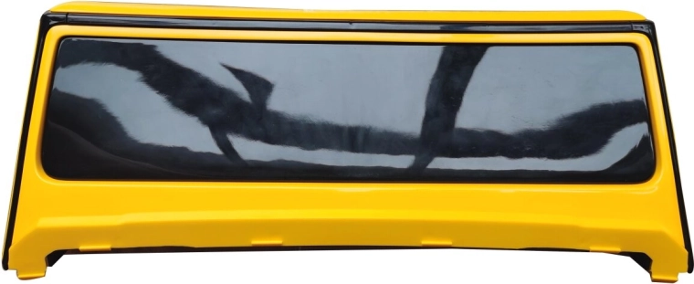 Priekinis stiklas vaikų elektriniam automobiliui Mercedes-Benz AMG G63, geltonas