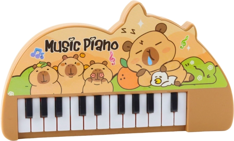 22 klavišai pirmosioms melodijoms