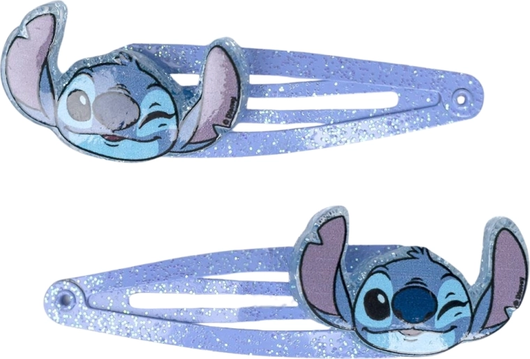 Plaukų segtukai su Stitch